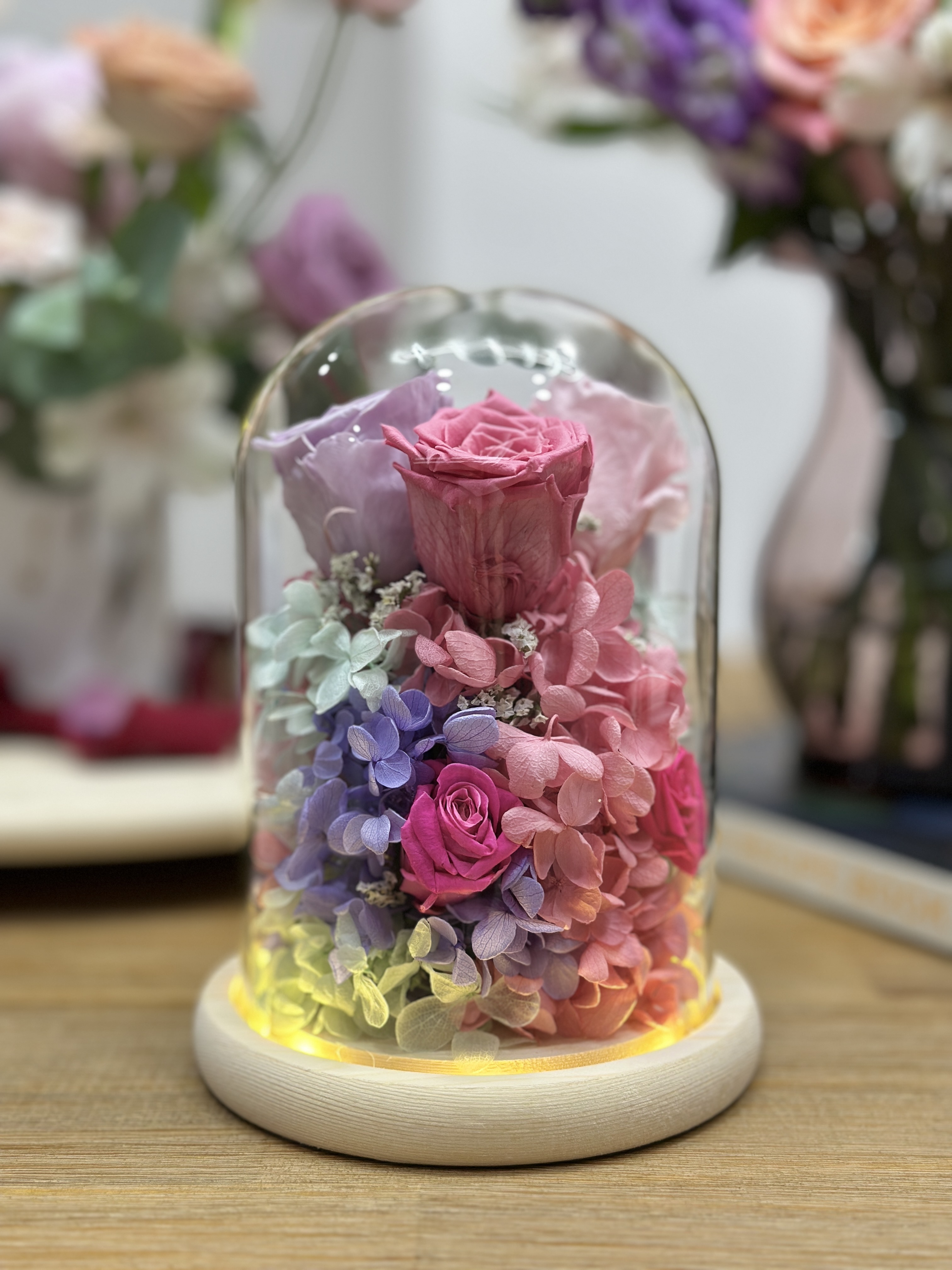 Preserved Flower Bell Jar – Handmade to Order