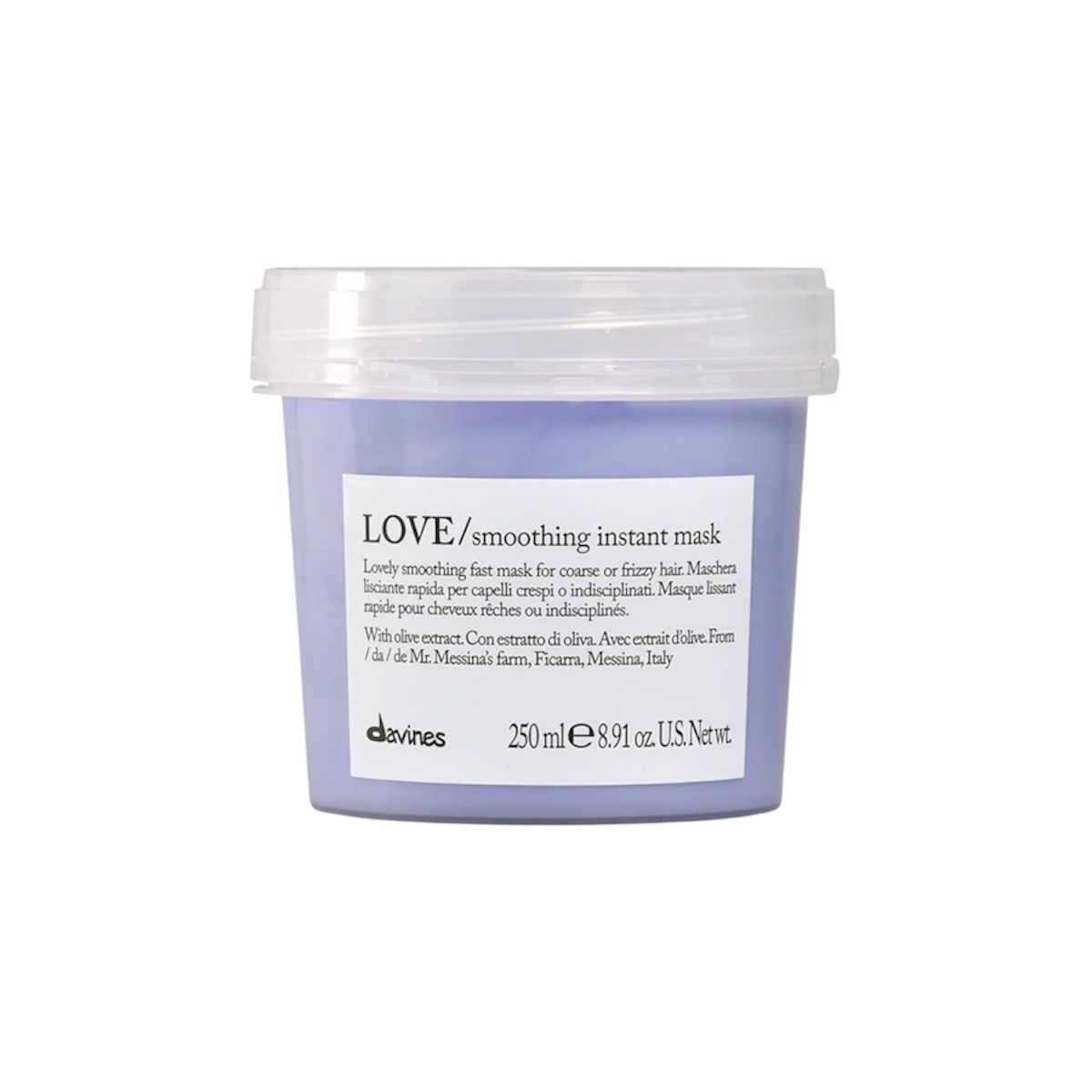 Davines - LOVE Smoothing Instant Mask 瞬時柔順髮膜 250ml