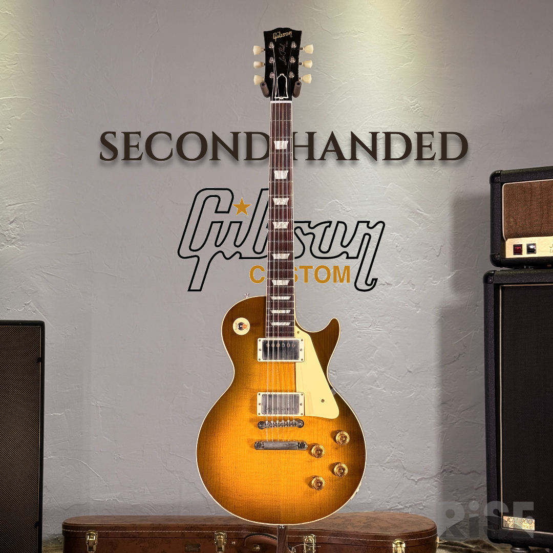 嚴選二手 限定款 Gibson Custom Shop Limited Murphy Lab 1958 Les Paul Standard Reissue Light Aged Green Lemon Fade