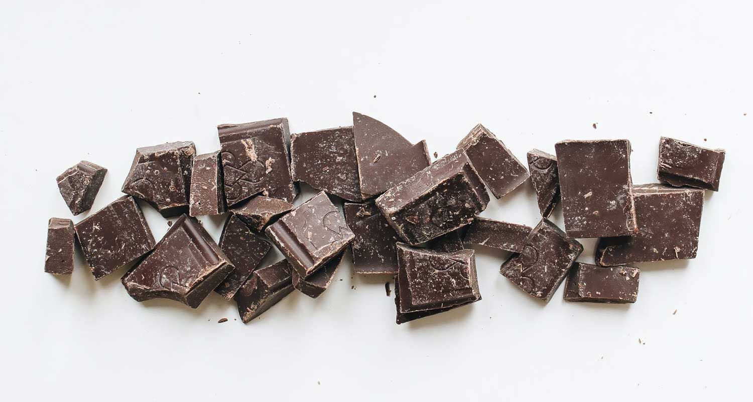 剝碎的巧克力bar