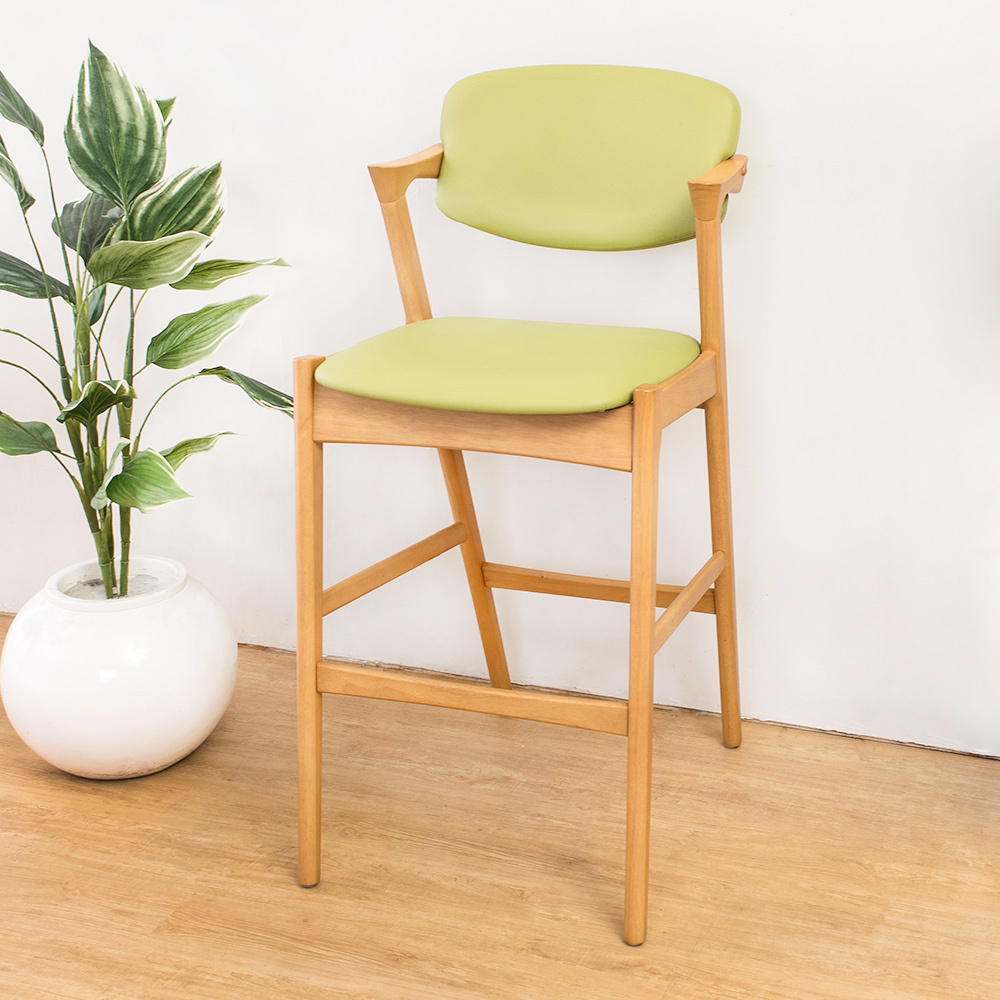 雅芙塔實木吧台椅/吧檯椅/高腳椅(高)