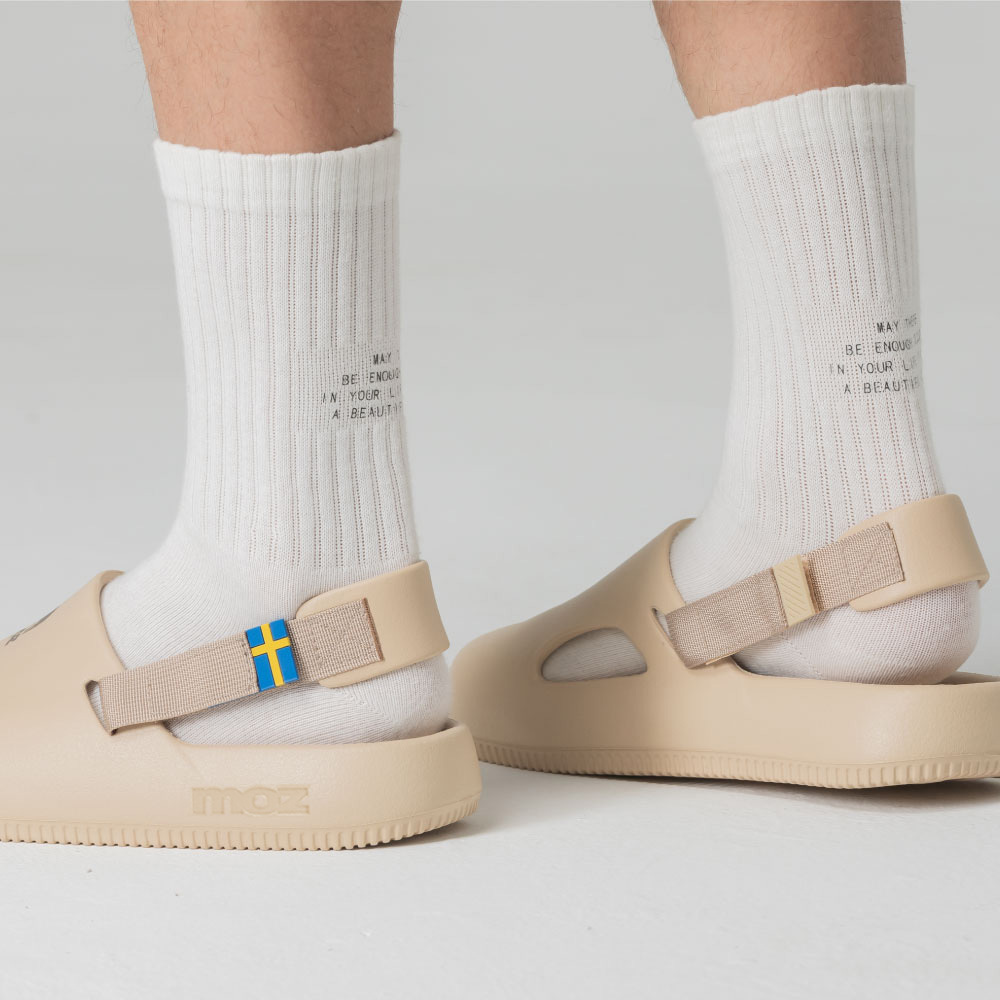 moz 巧巴達二代 舒適度升級 eva 2way 涼拖鞋(奶茶)