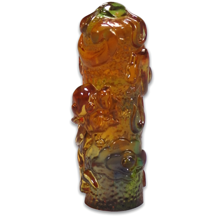 鹿港窯禮品館|琉璃龍鳳對章 開運擺飾 搭配招財納福吉祥印章