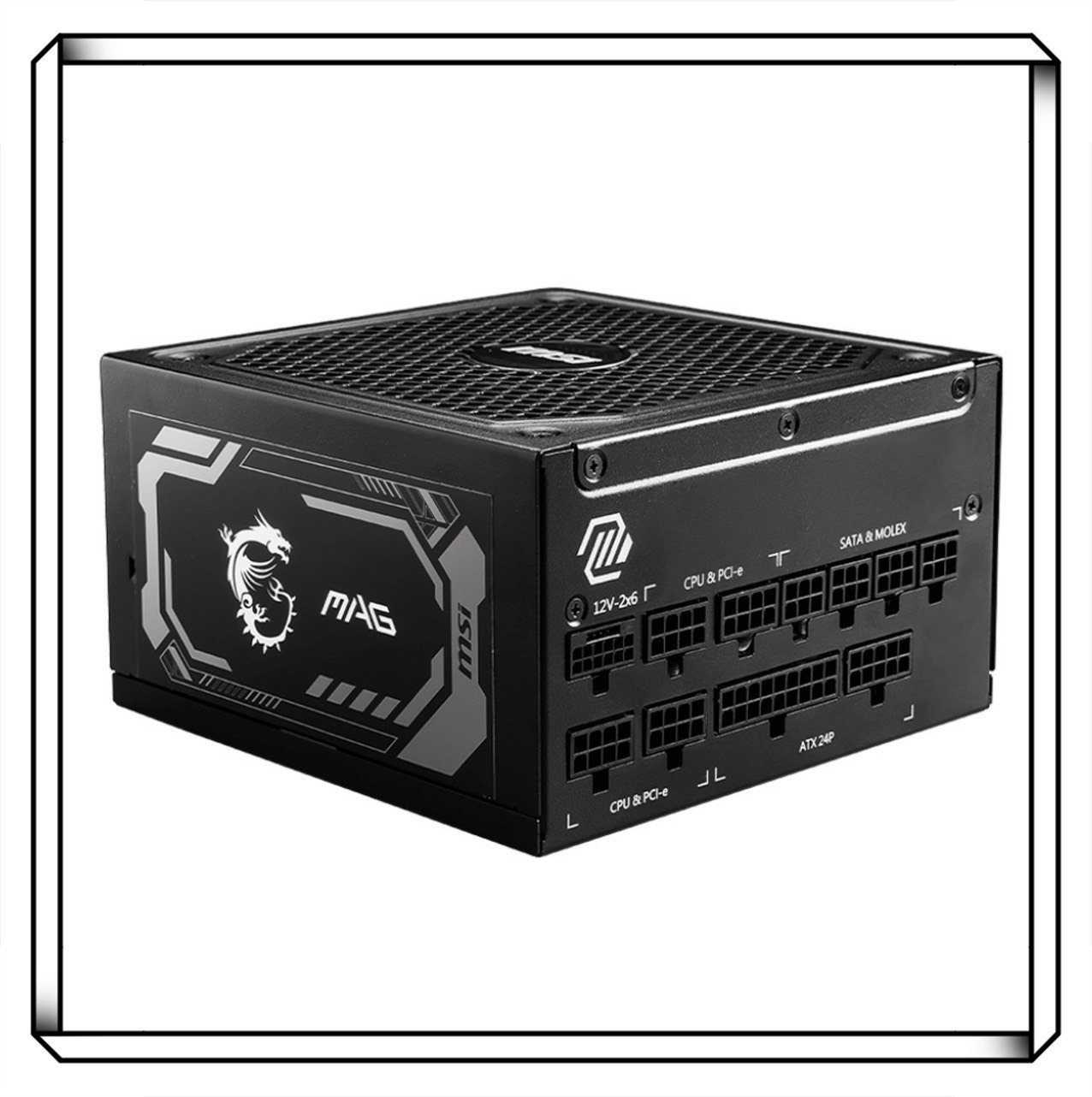MSI 微星 MAG A1000GL PCIE5 金牌 1000W 電源供應器