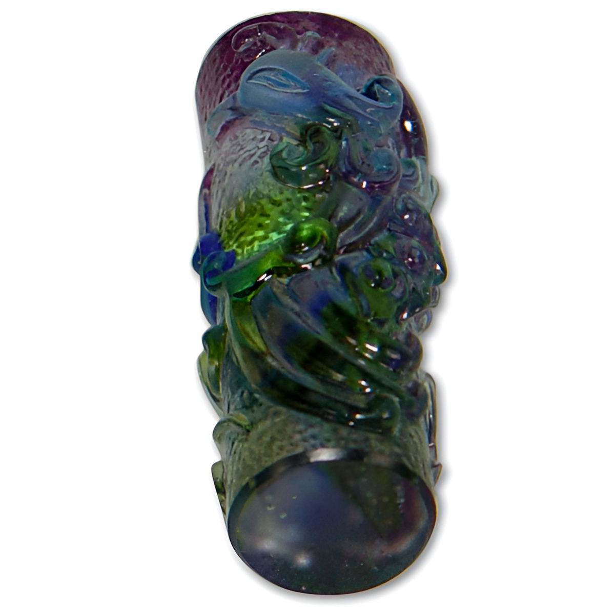 琉璃龍鳳對章｜開運擺飾 搭配招財納福吉祥印章