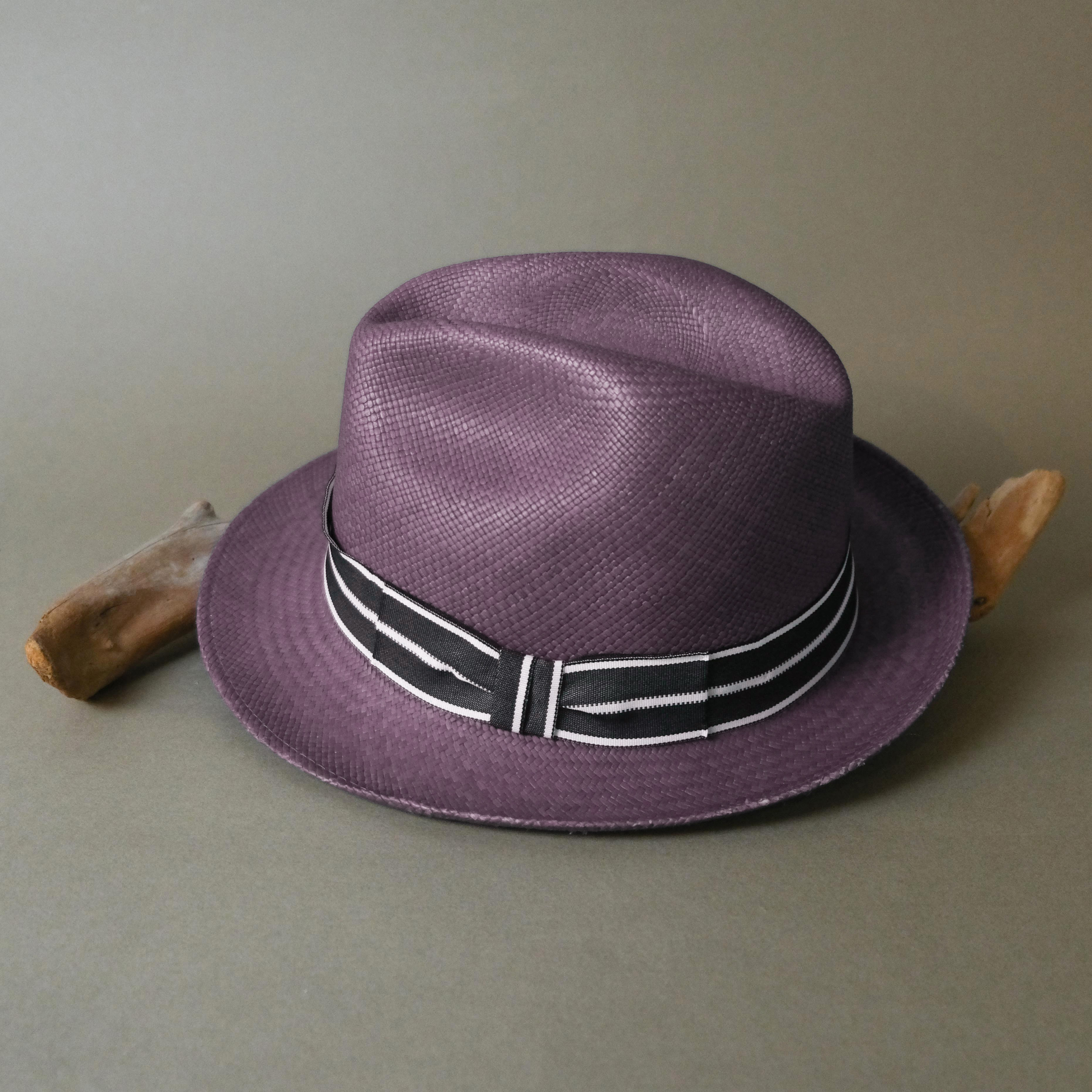 巴拿馬帽｜Trilby 雅痞－海藍｜厄瓜多限定