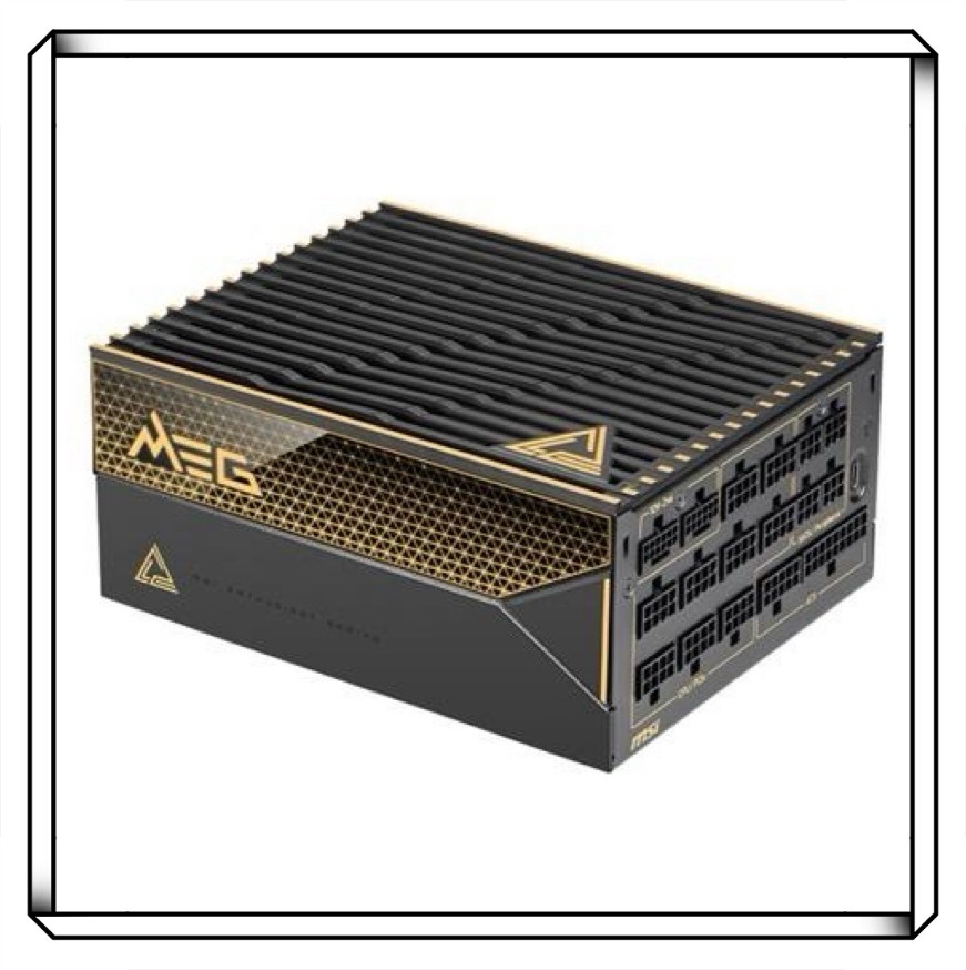 MSI 微星 MEG Ai1600T PCIE5 1600W 白金牌 全模 ATX3.0 電源供應器