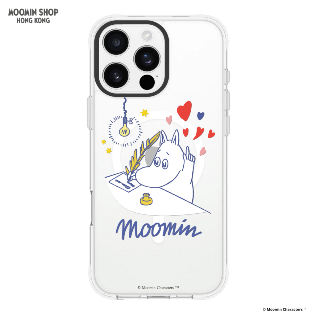 [香港原創 Hong Kong Original] 姆明MagSafe防摔手機殼（姆明書信）