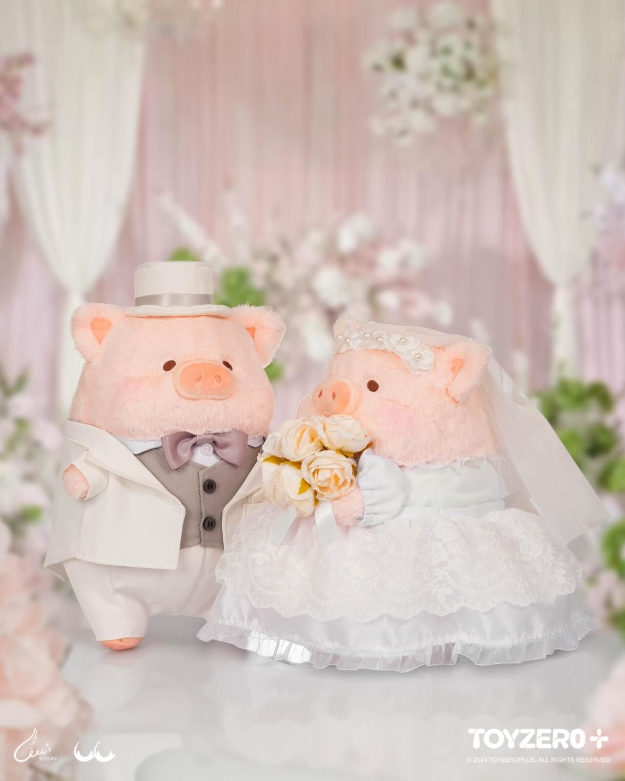 罐頭豬LuLu - 結婚公仔 (西式婚禮 ver.)