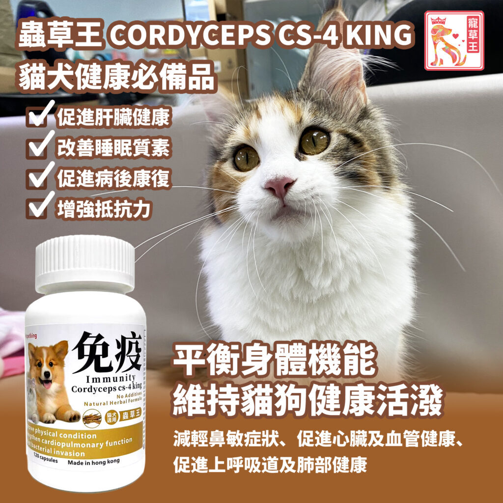 Pet Pet King Cordyceps Cs-4 King 120 Capsules