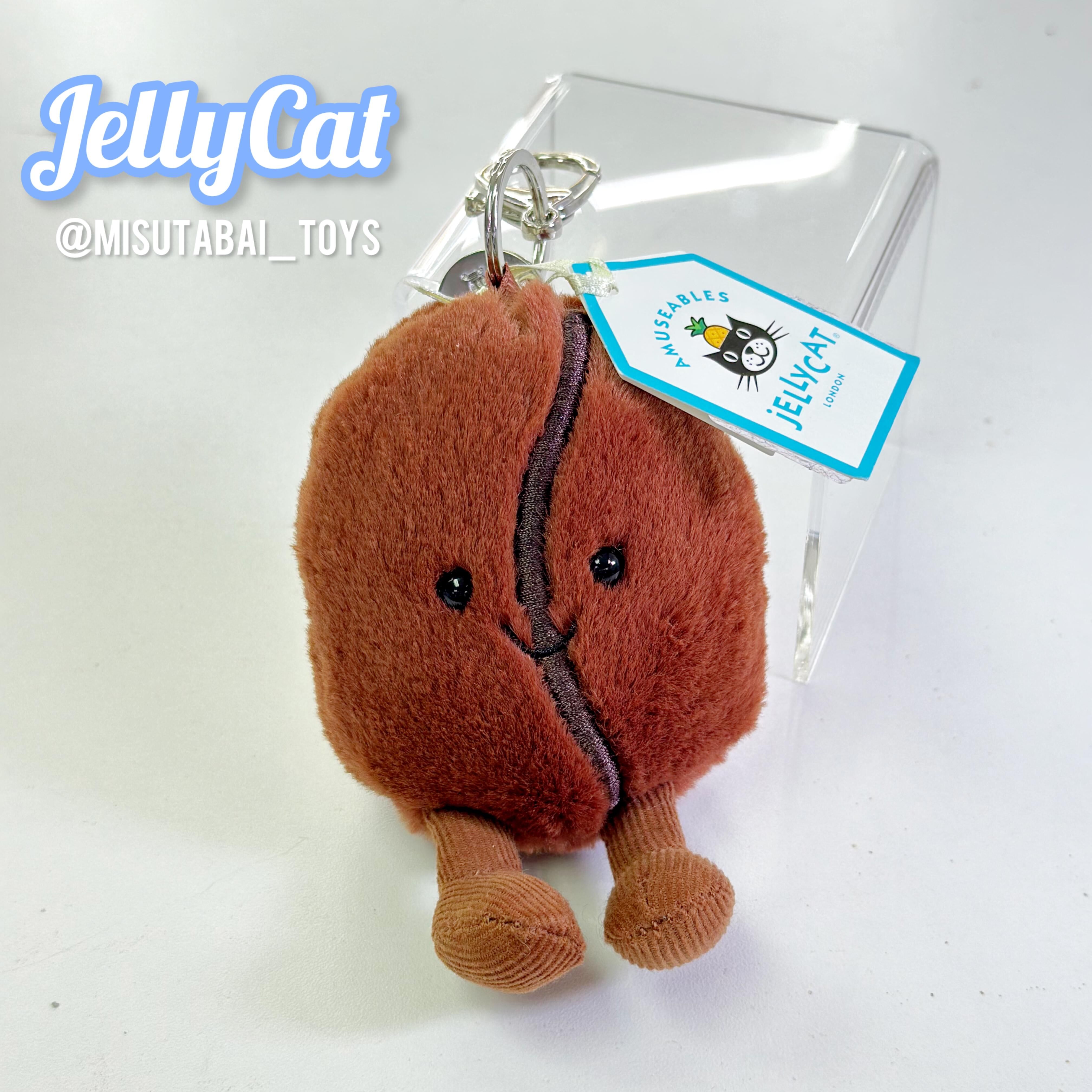 JELLYCAT Amuseables Coffee Bean Bag Charm