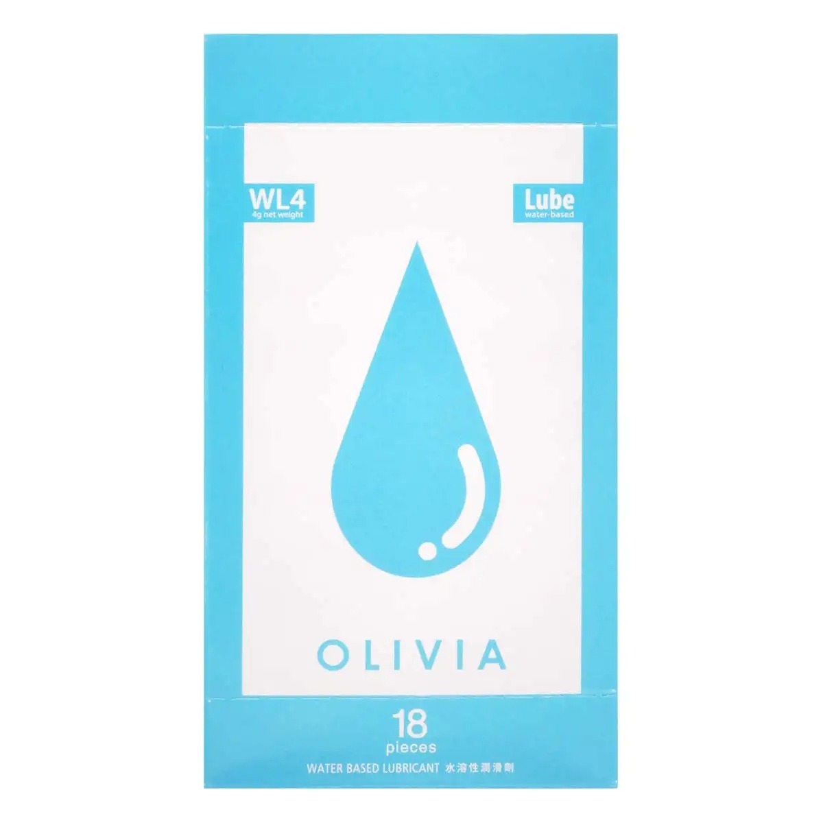 Olivia Basic WL4 sachet 18 pieces Water-based Lubricant