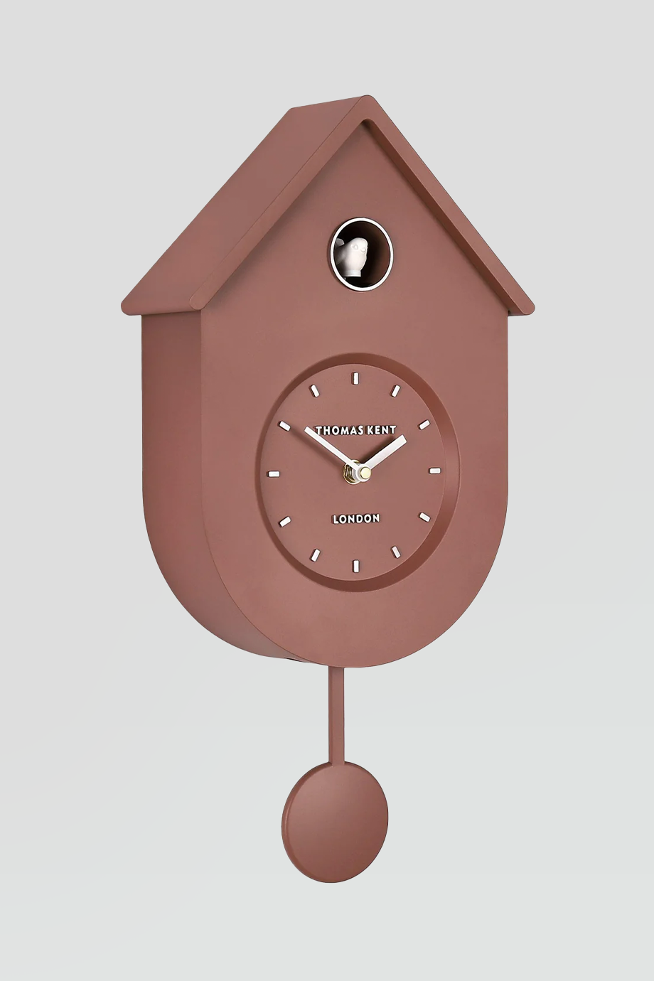 Thomas Kent｜CUCKOO 13吋擺錘咕咕鐘 - 焦紅棕