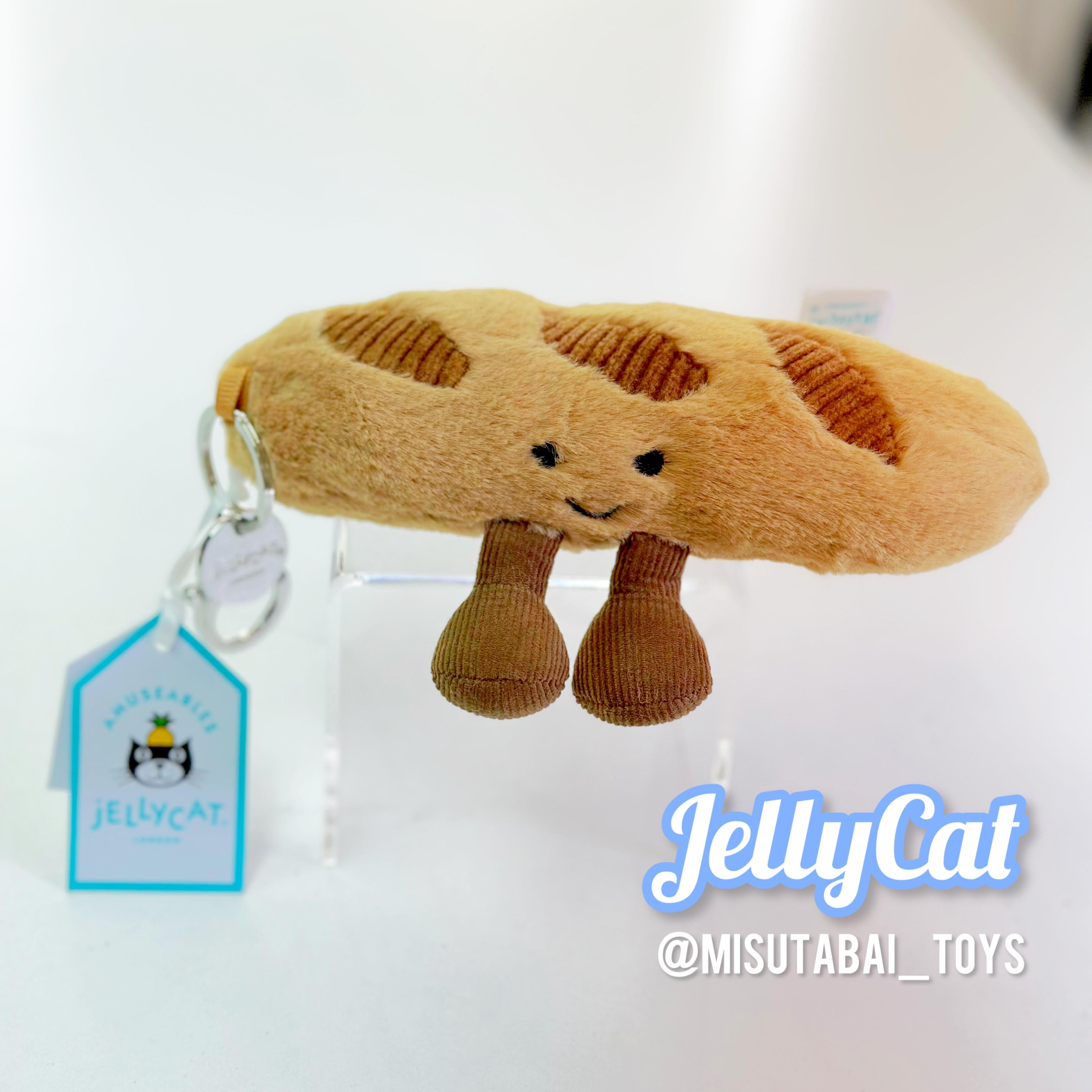 JELLYCAT Amuseables Baguette Bag Charm