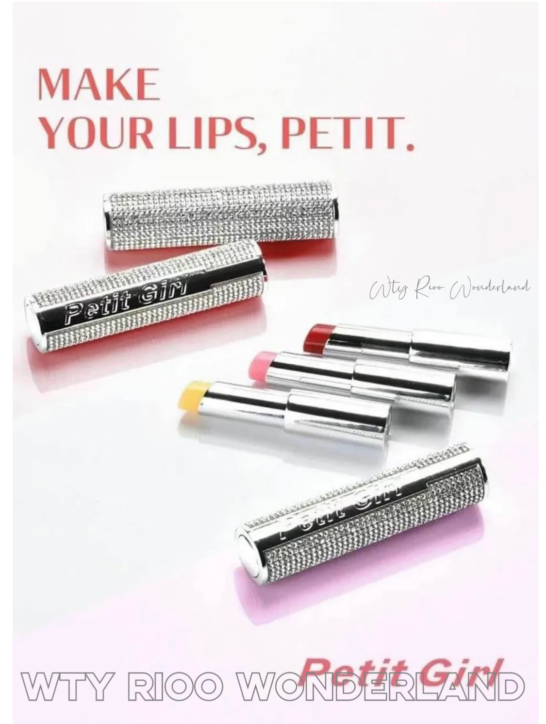 W080128 韓國🇰🇷Petit girl鑽石潤唇膏(3g)