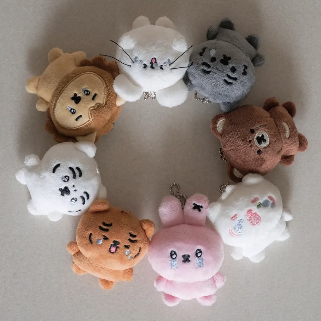 MUZIK TIGER 哭哭迷你娃娃 吊飾 鑰匙圈 哭泣 韓國代購