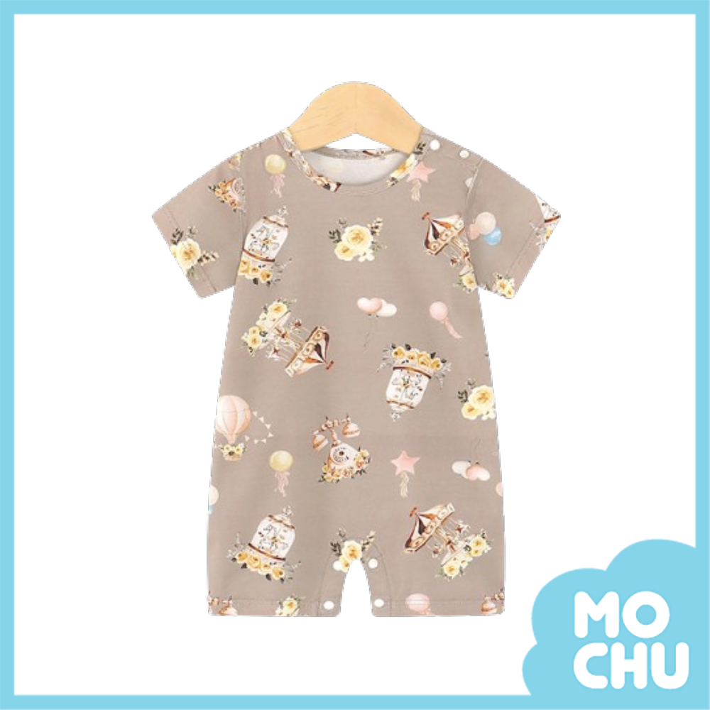 重返樂園短袖連身衣(含帽子)