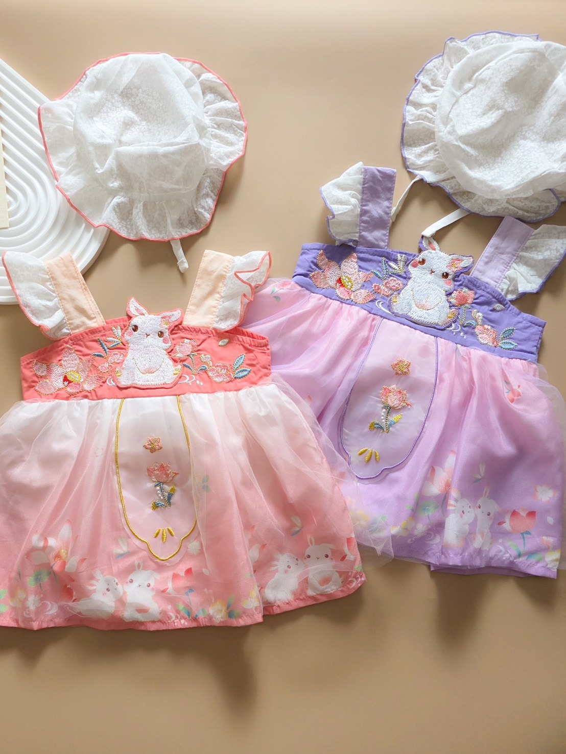 【送帽子】粉粉糖霜霜 包屁裙 MF