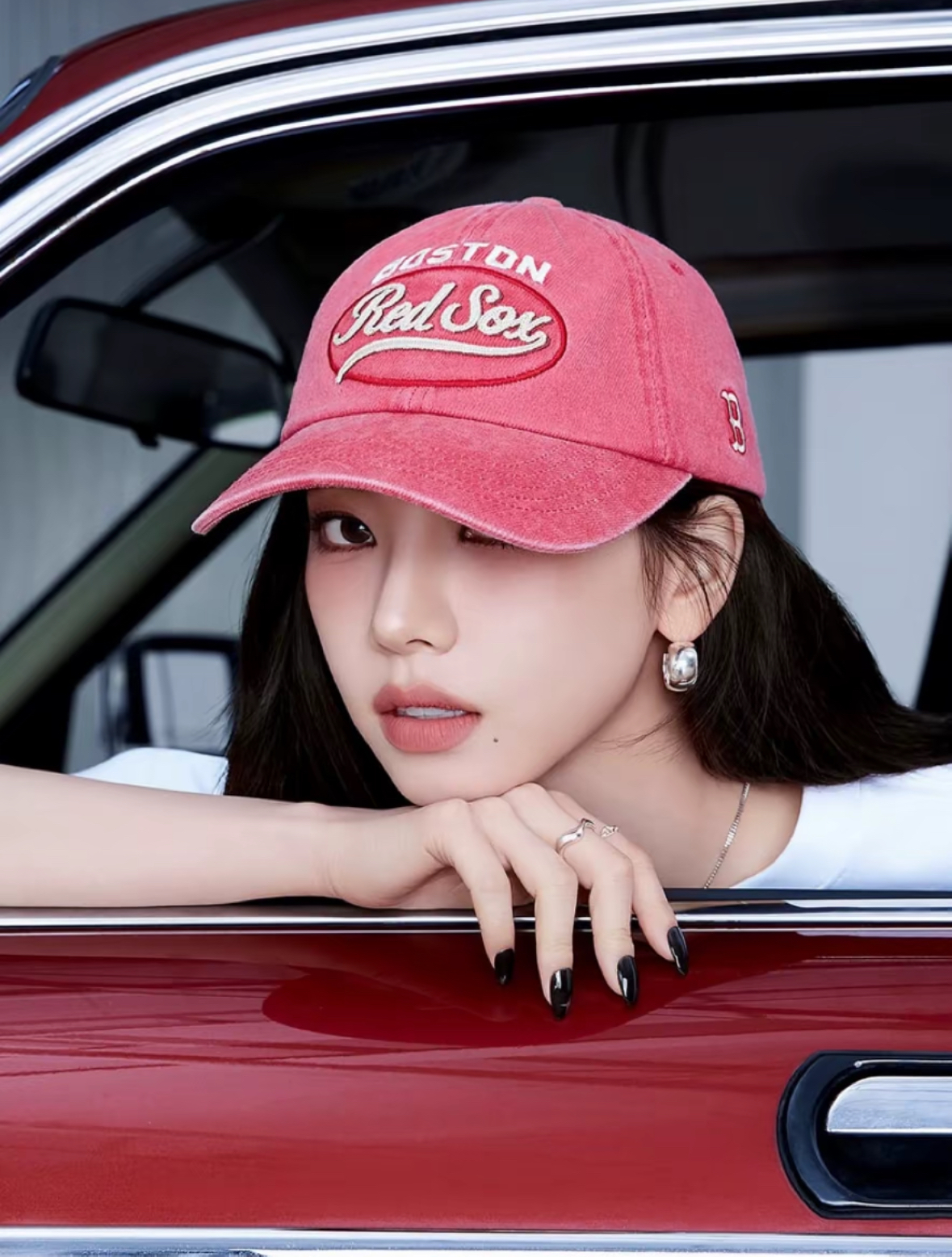 代購-MLB 卡寶同款 NEW YORK 徽標設計 鴨舌帽 男女同款 3色