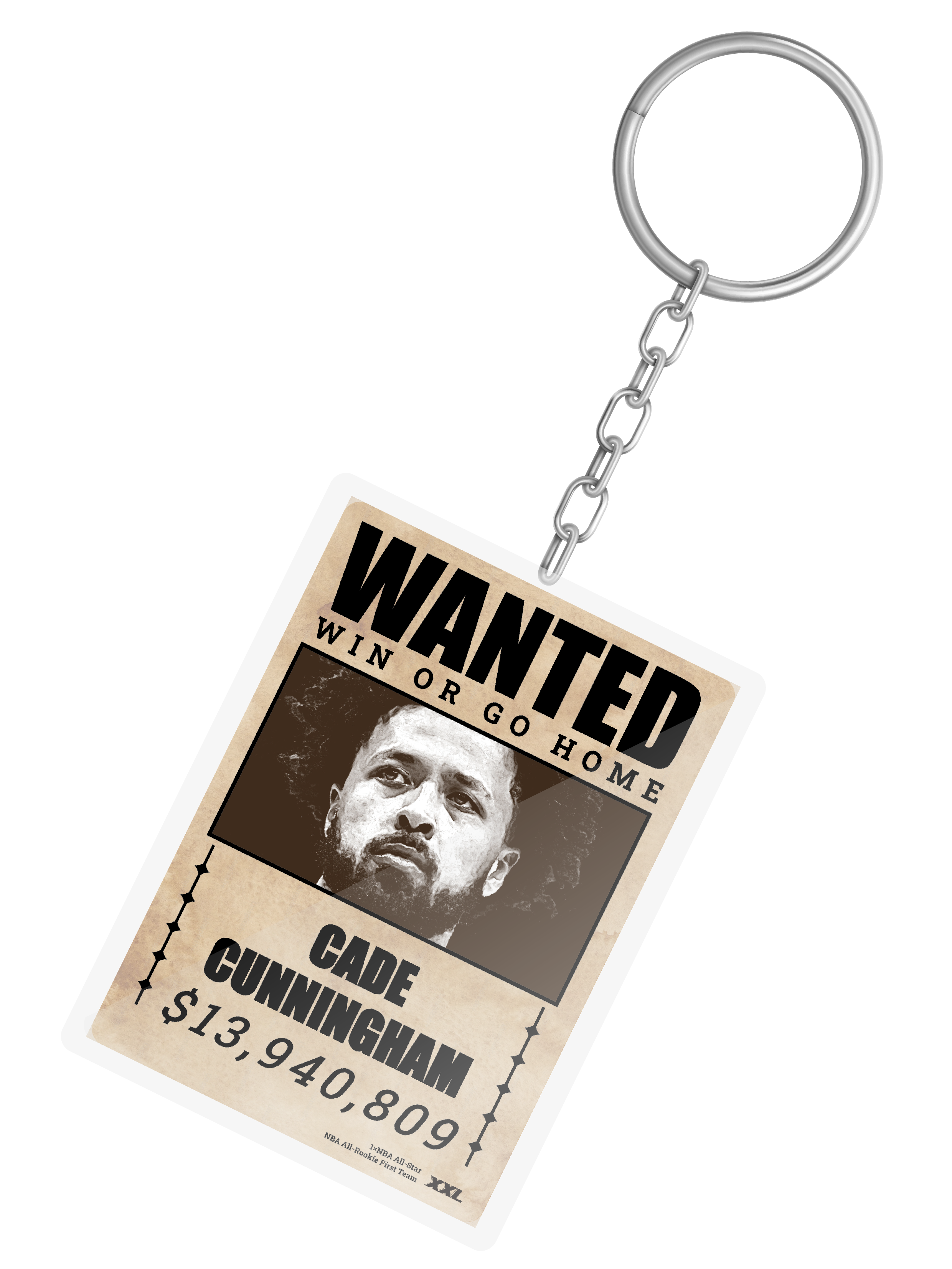 2025 4月號 XXL「全星通緝」鑰匙圈（共12款）