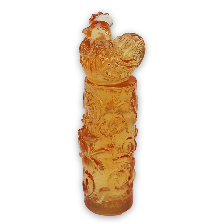 鹿港窯禮品館|十二生肖琉璃印章 手工篆刻開運印鑑 客製化生日彌月升遷好禮