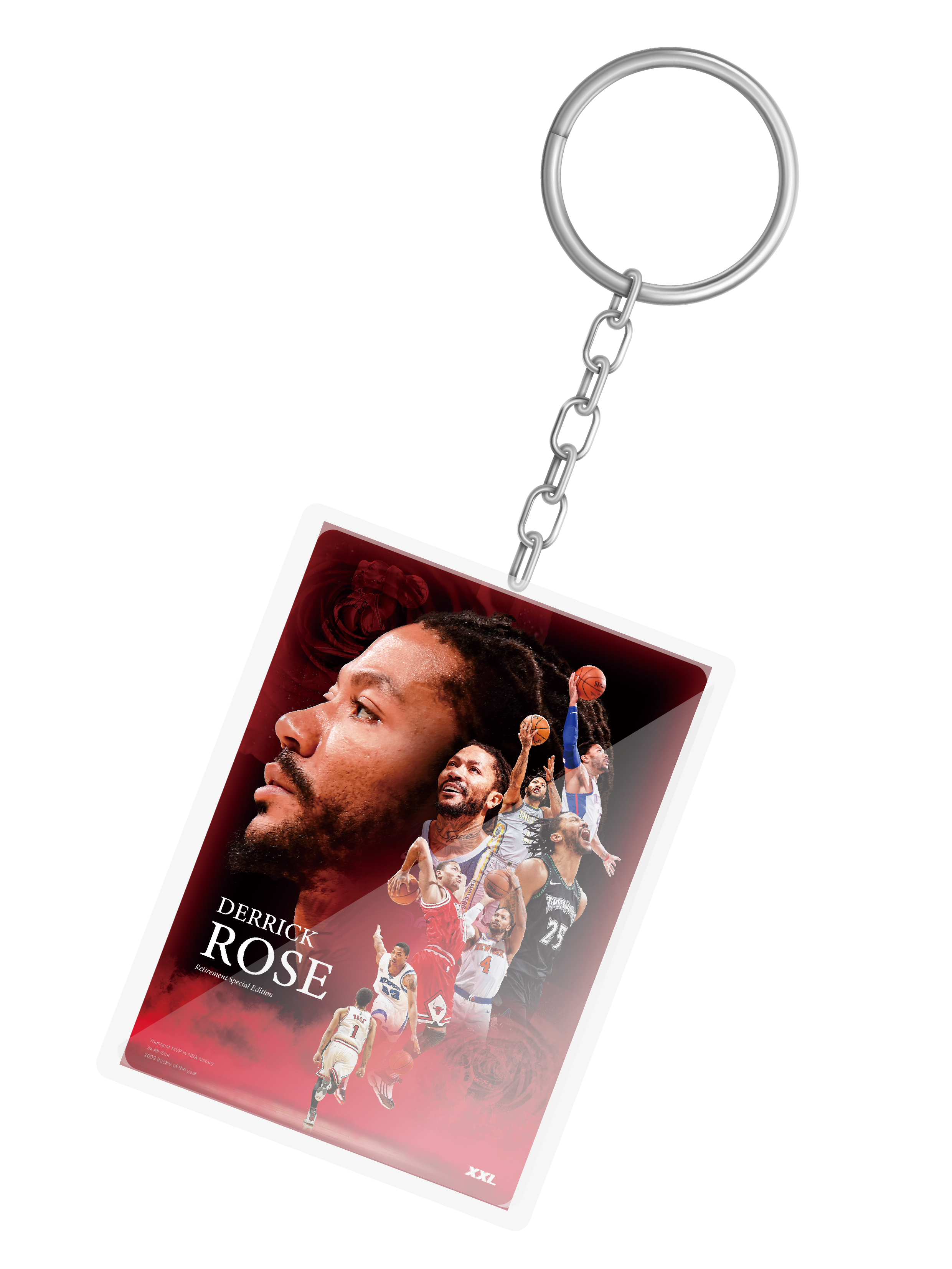 2024十月號飆風玫瑰紀念海報 鑰匙圈