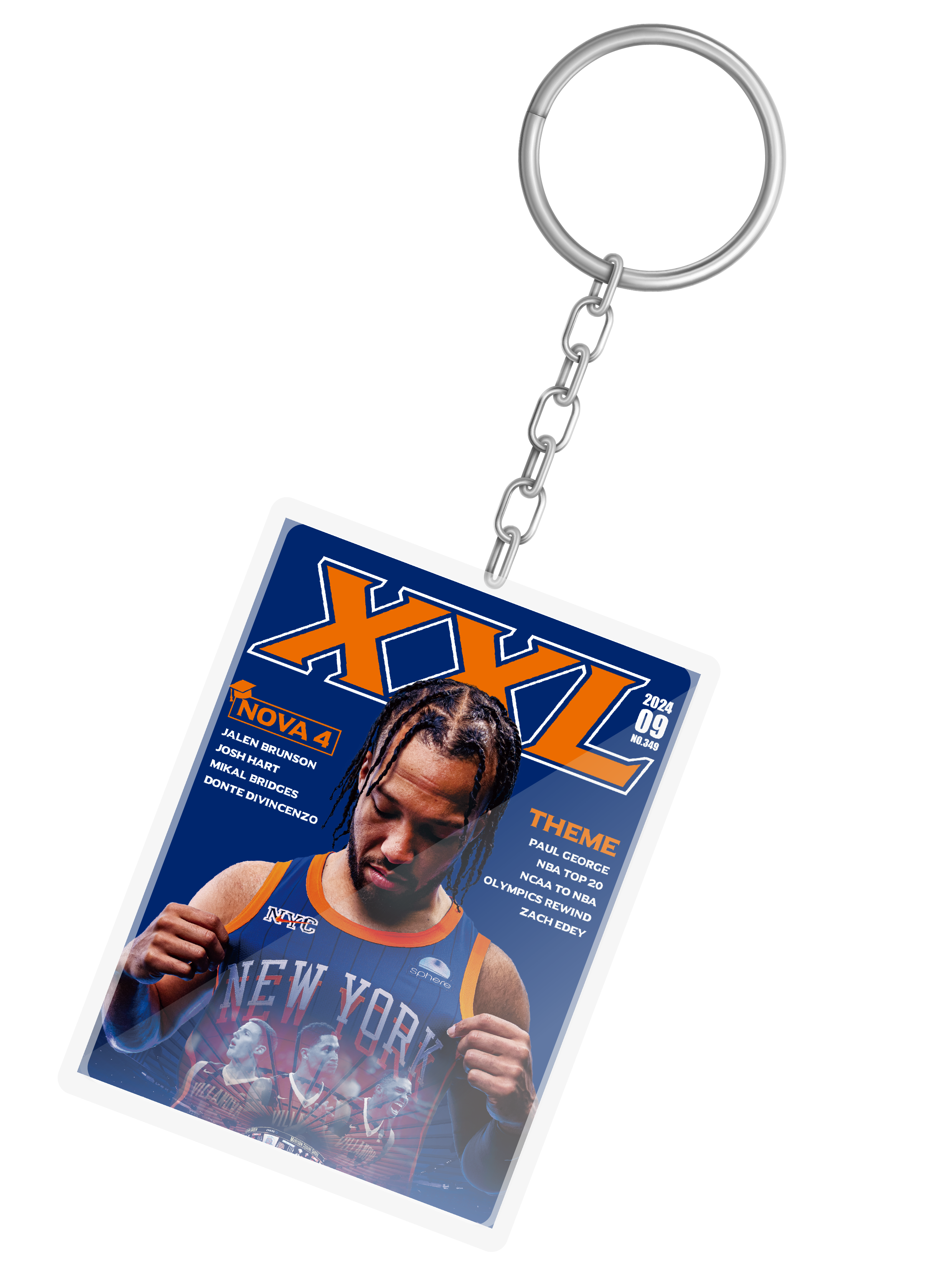 XXL 9月號 維拉諾瓦組合包：雜誌+封面同款鑰匙圈