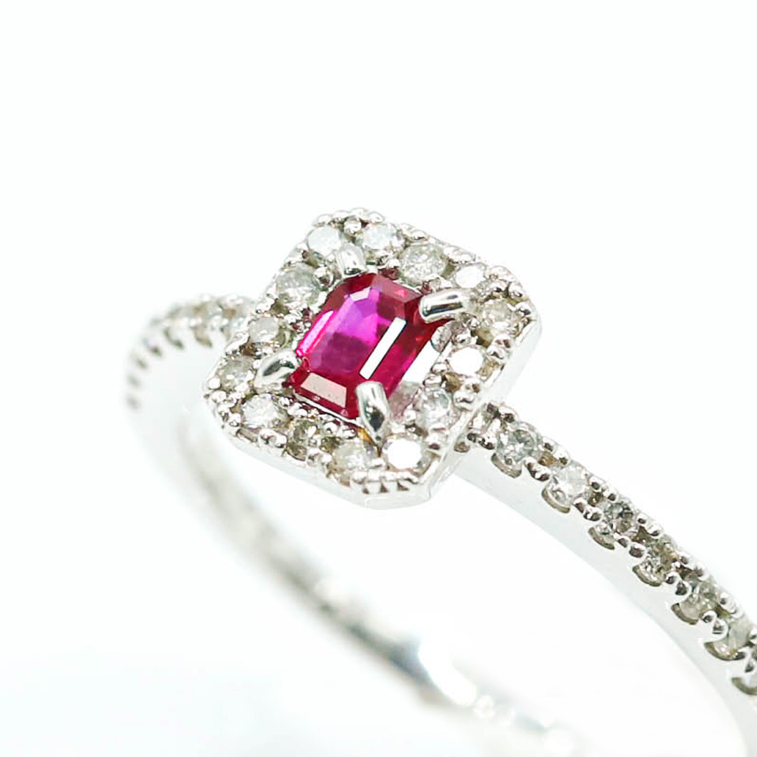 紅寶石鑽戒0.26ct/D:0.22ct/18K