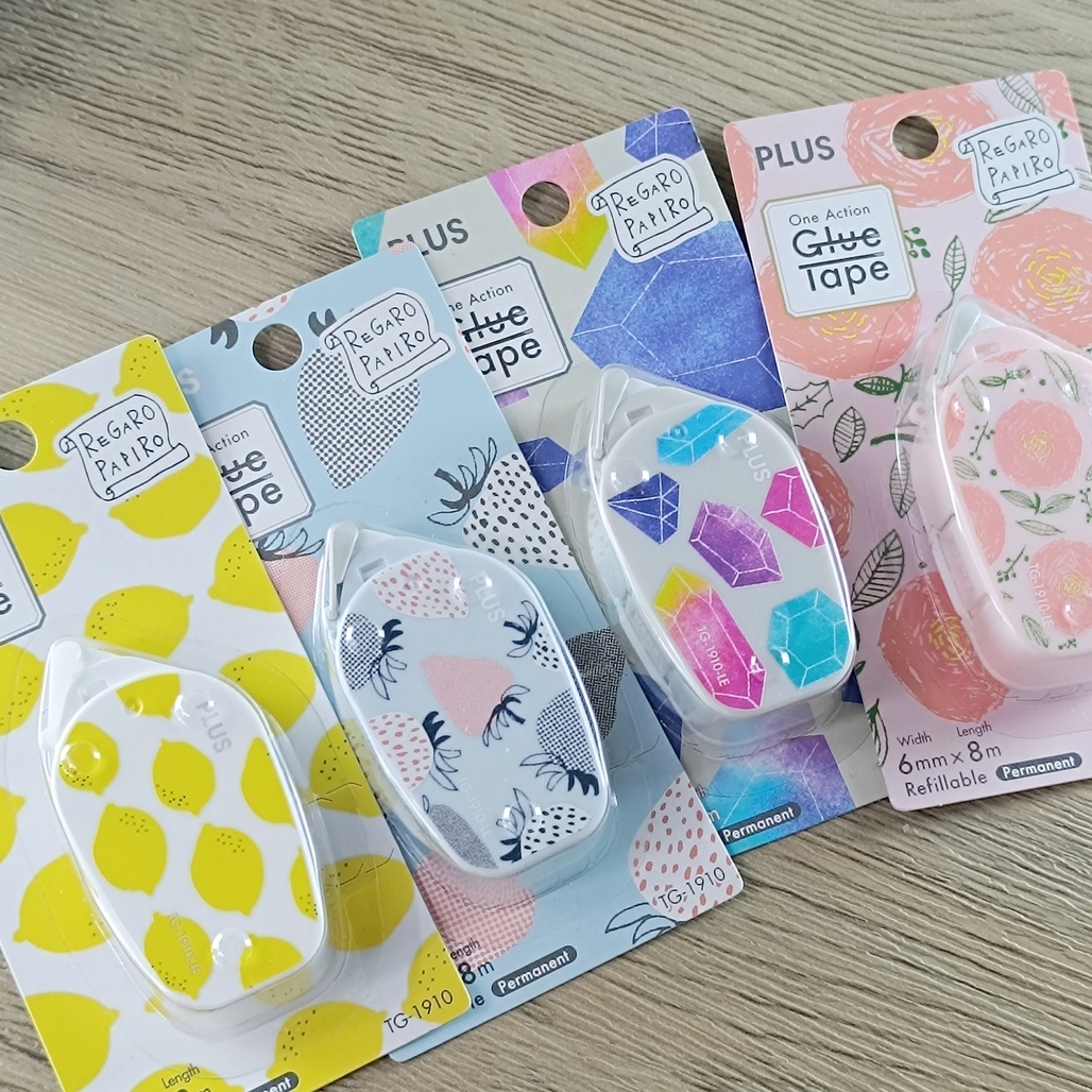日本PLUS x REGARO PAPIRO．米豆豆豆貼 檸檬/寶石