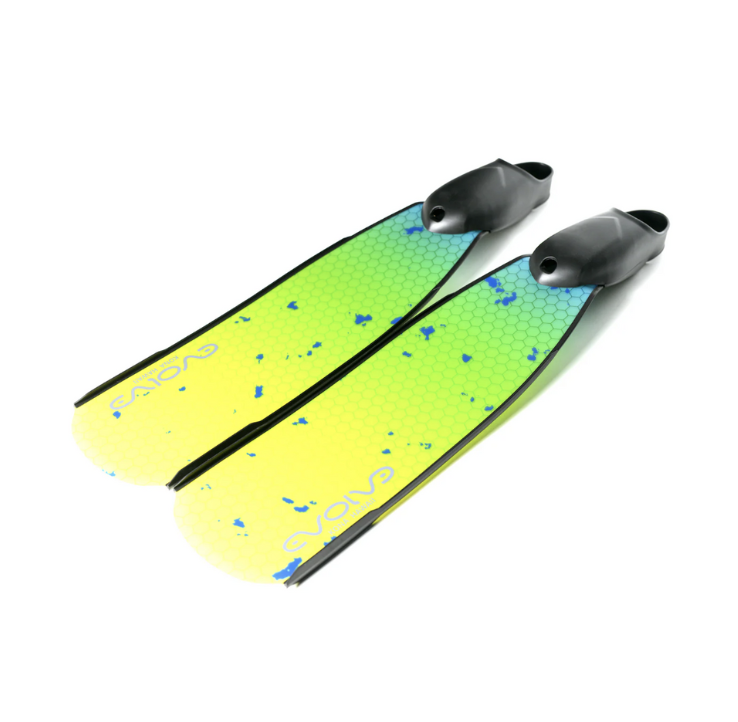 ▲ Evolve AIR 玻璃纖維蛙鞋 Mahi Mahi  (不含腳套)