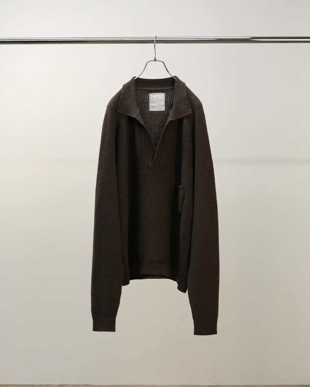 【25SS】 ANCELLM S/C SKIPPER PULLOVER SKIPPER KNIT(BLACK) – ANCELLM