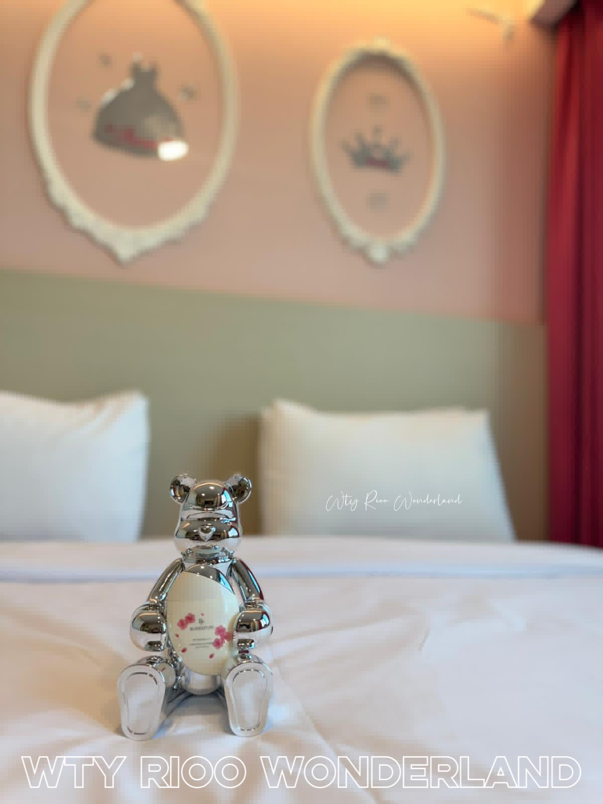 W092301 韓國BP櫻花小熊防曬