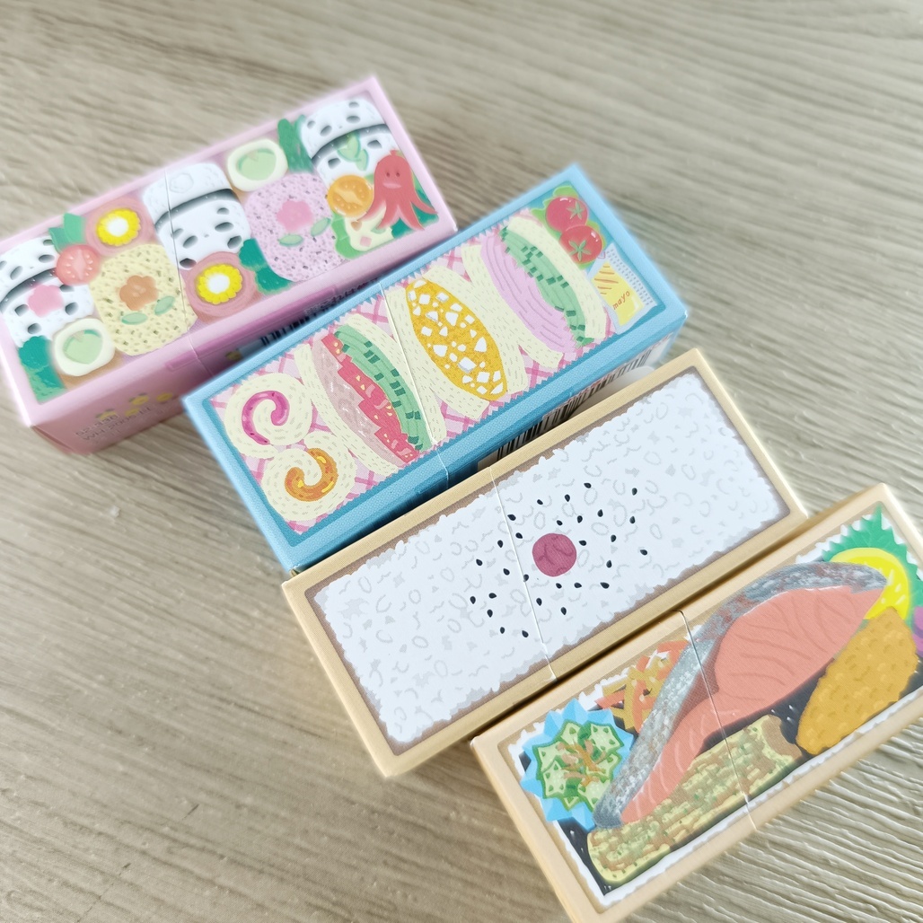 日本PLUS．便當系列 紙製修正帶 5mmX6M 52-336 共四款