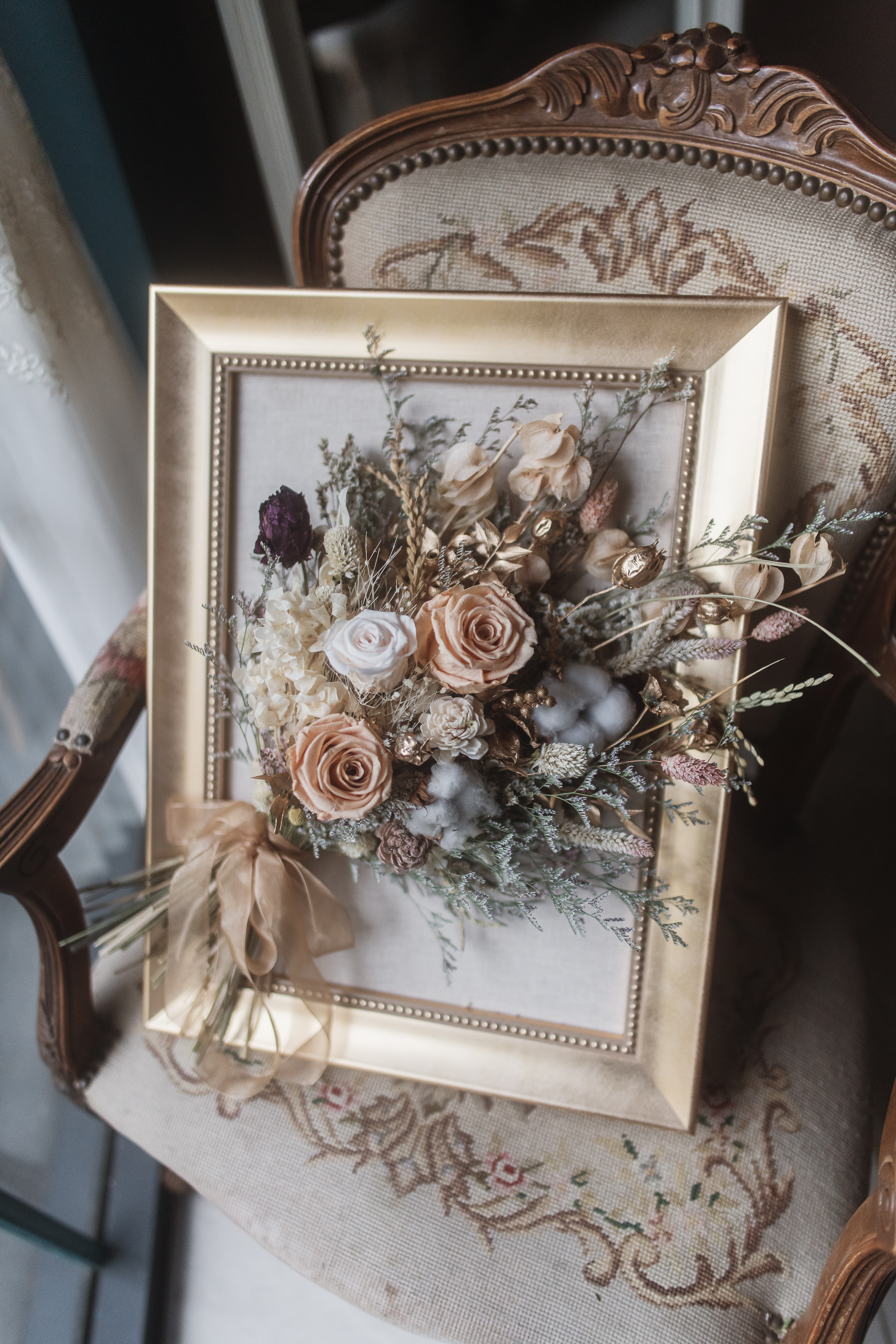 靜溢綻放 | 永生花框畫