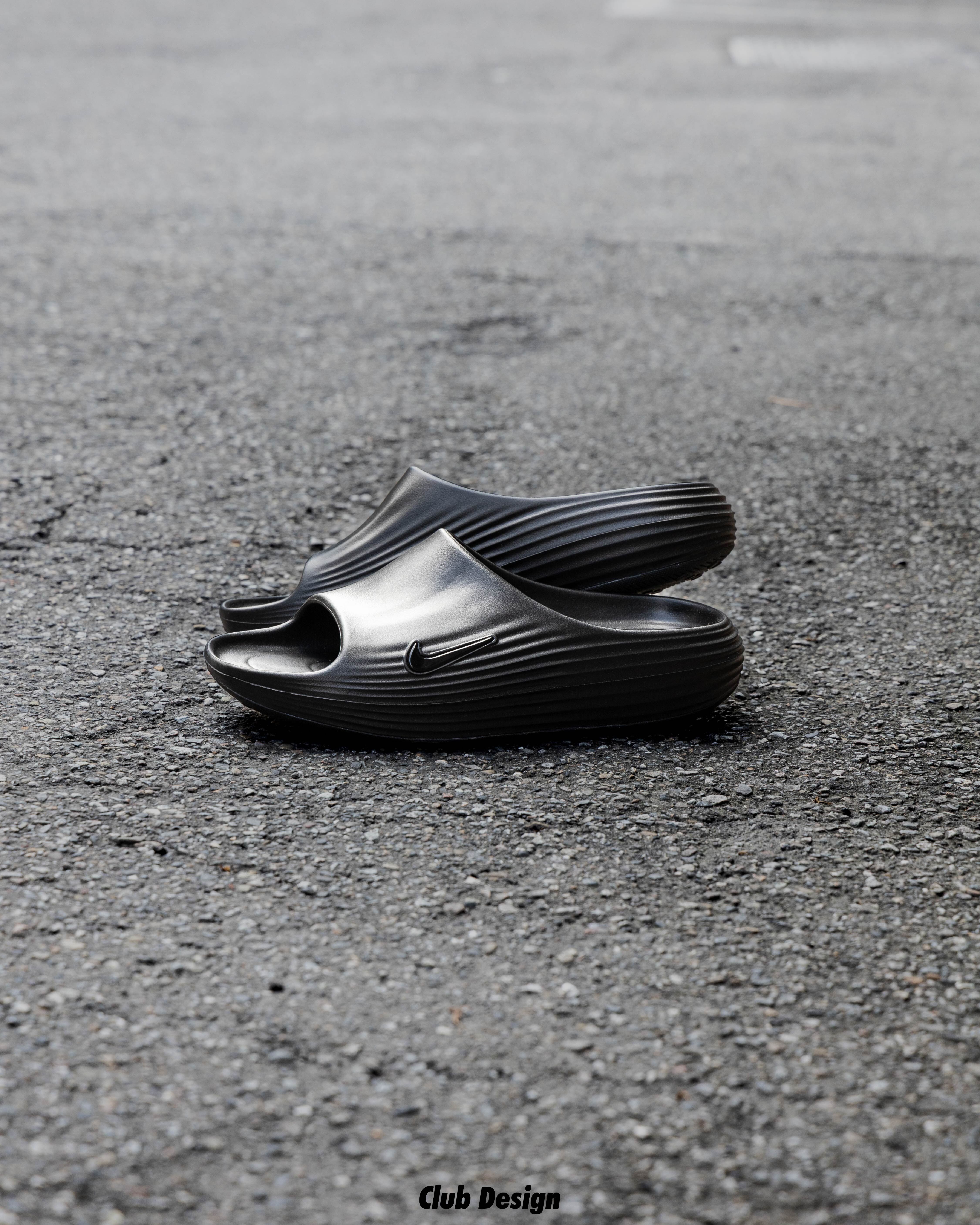 -(C9c)-NIKE REACTX REJUVEN 8 SLIDE BLACK 黑色 拖鞋 -HV4479 001