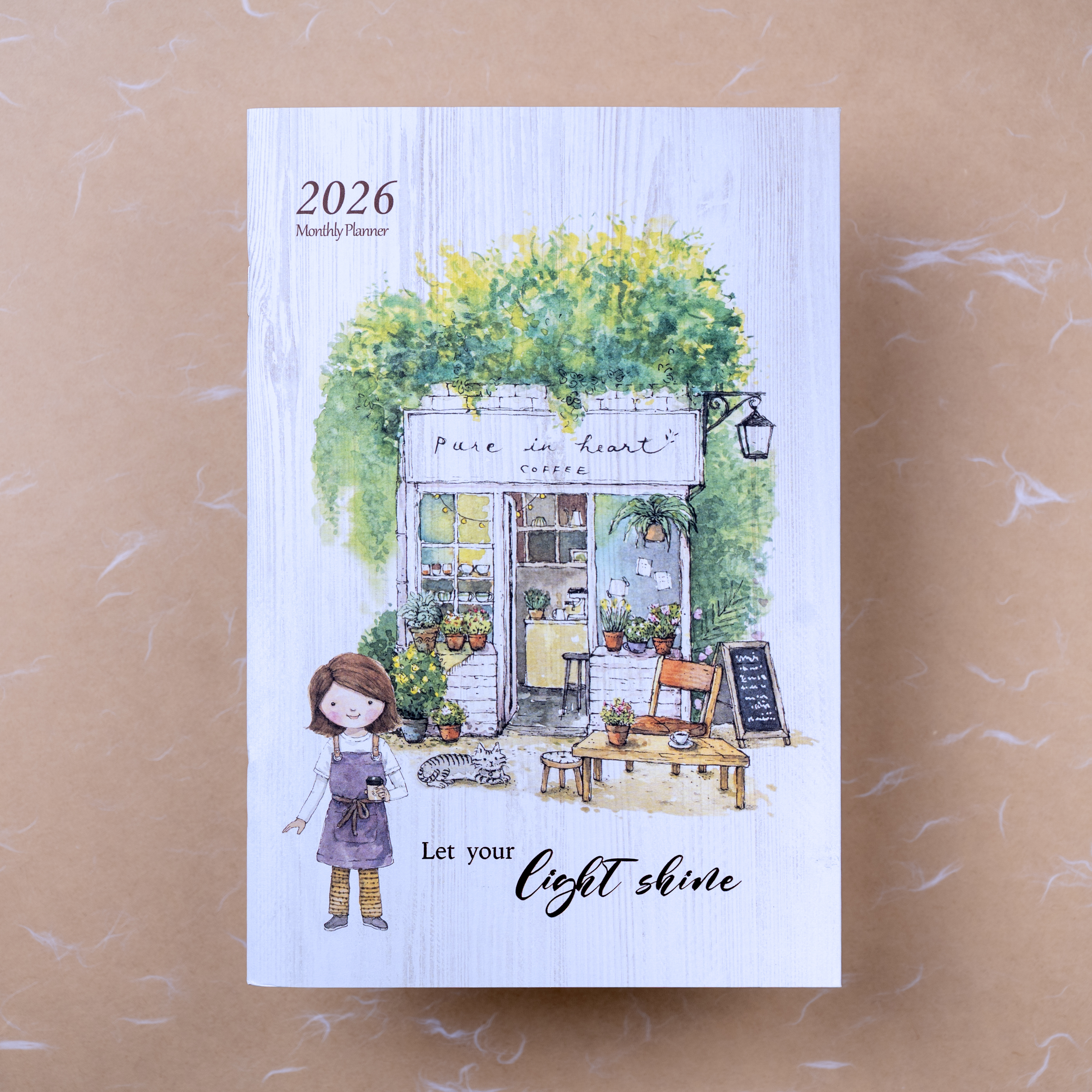 小喬月曆手帳｜2026年月曆手帳 A5 Monthly Planner