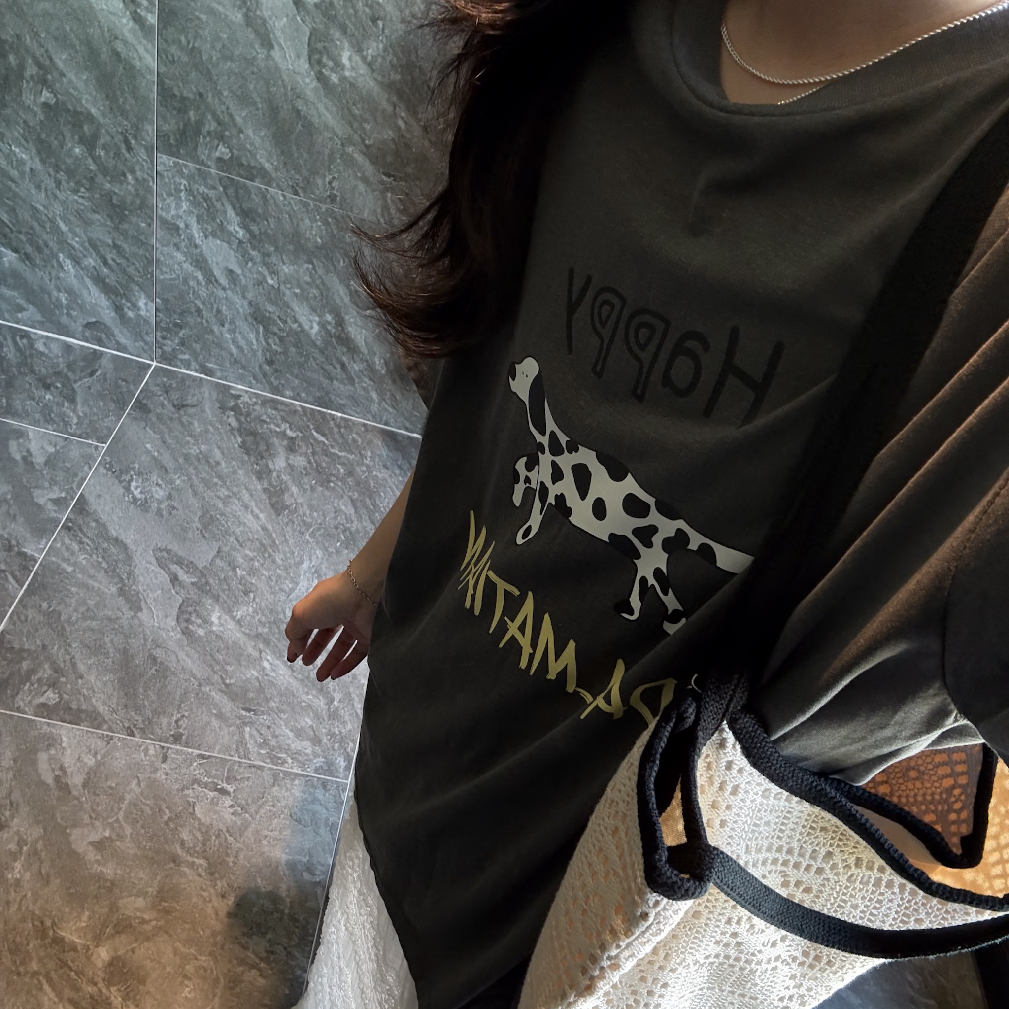 A28Happy狗狗T(墨)