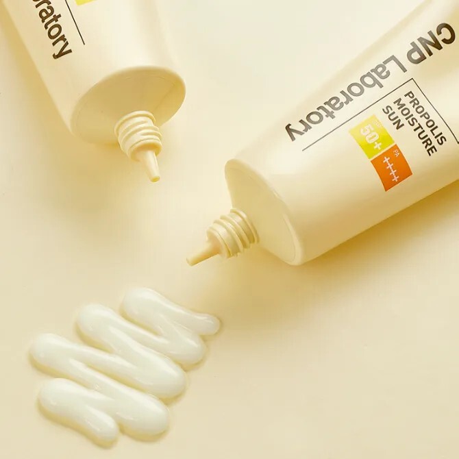 CNP 蜂膠能量水潤防曬乳50ml SPF50+ PA++++