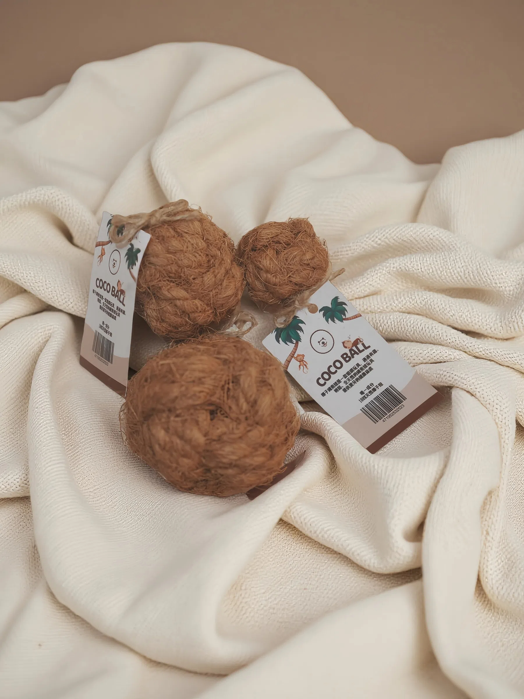 【松本迪迪】COCO BALL 椰子繩球｜ 狗狗啃咬玩具