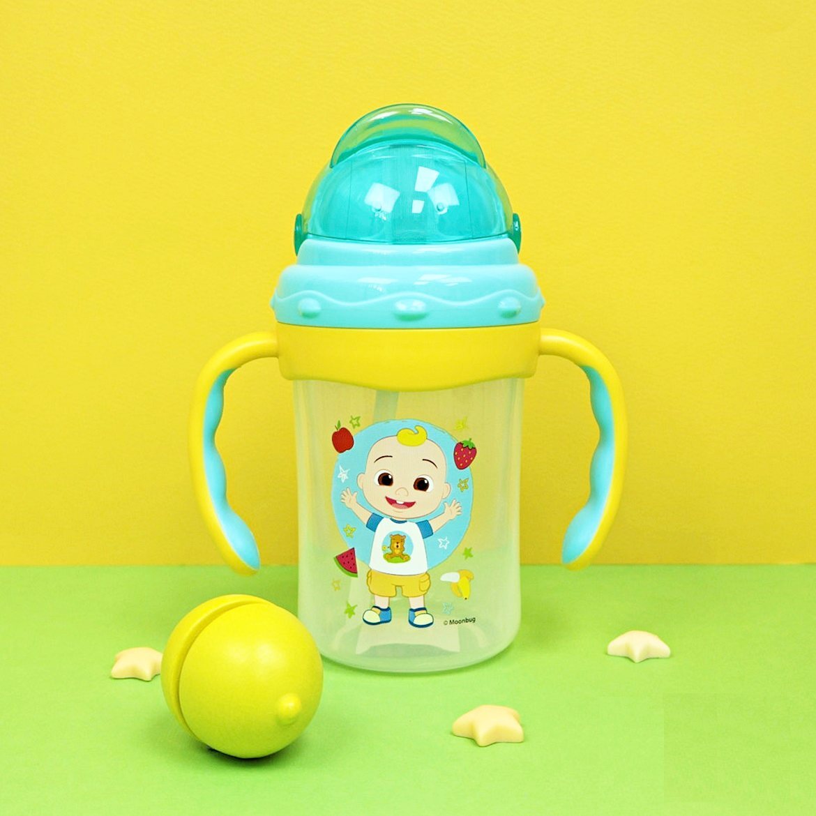 Cocomelon 雙耳吸管BB杯 水樽