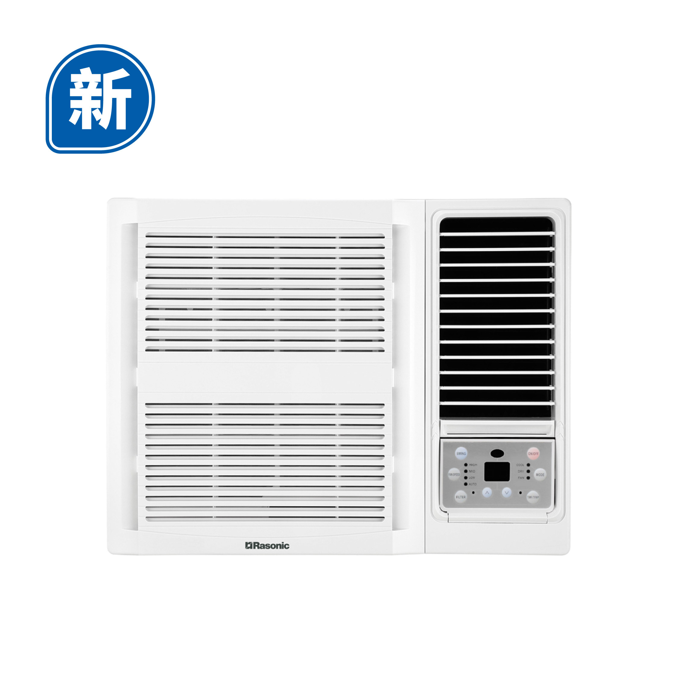 Rasonic RC-XG9 Window Type Air Conditioner(Cooling Only Remote Control Type) (1.0HP)