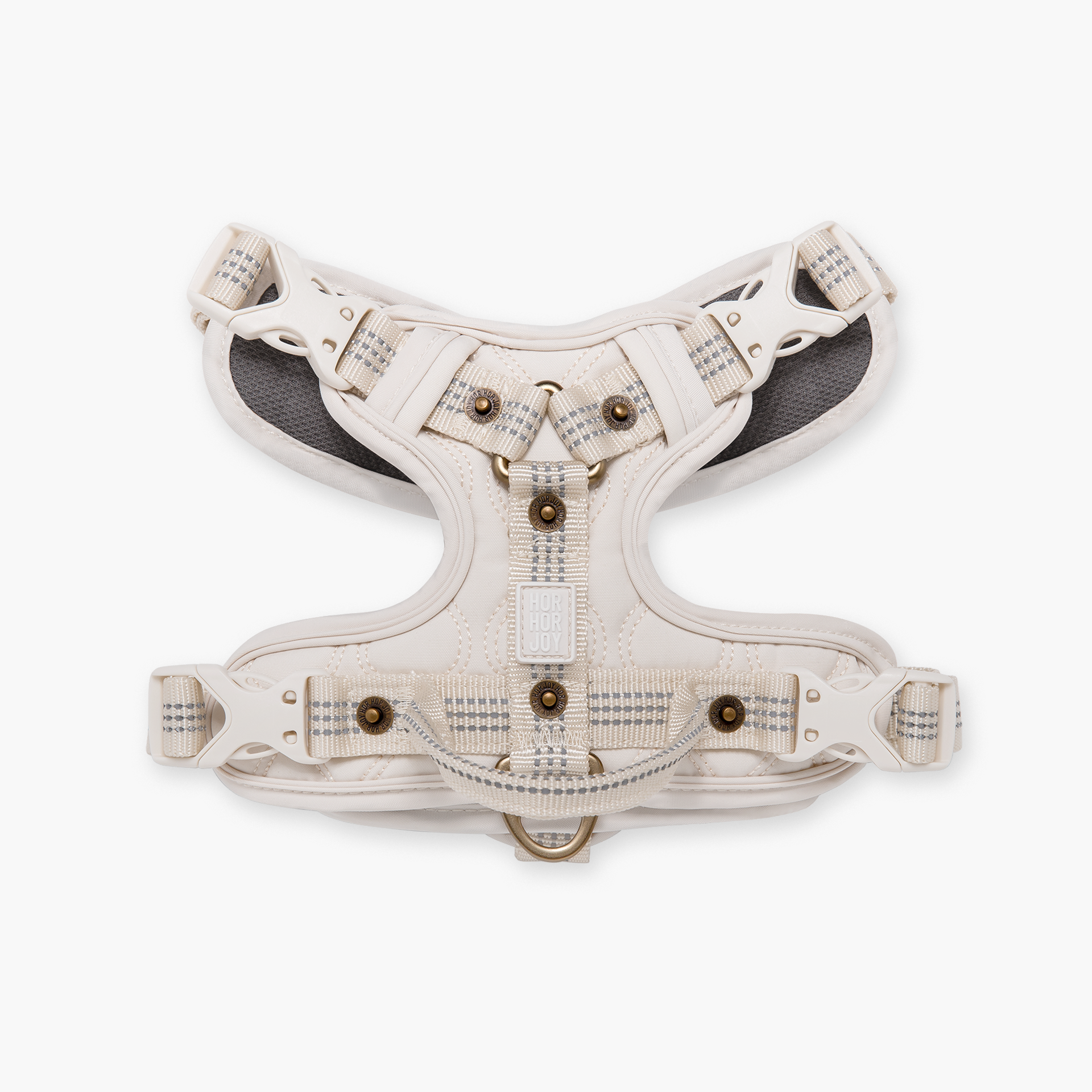 好好散步友善胸背帶 | 鉑金款 2.0 (白)