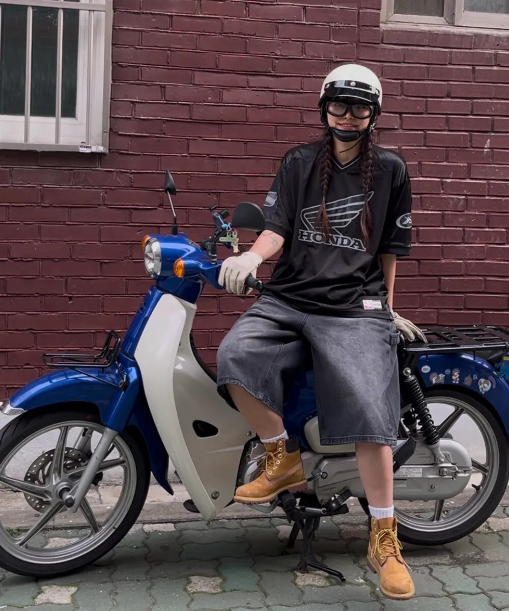 HONDA 網眼LOGO賽車風上衣