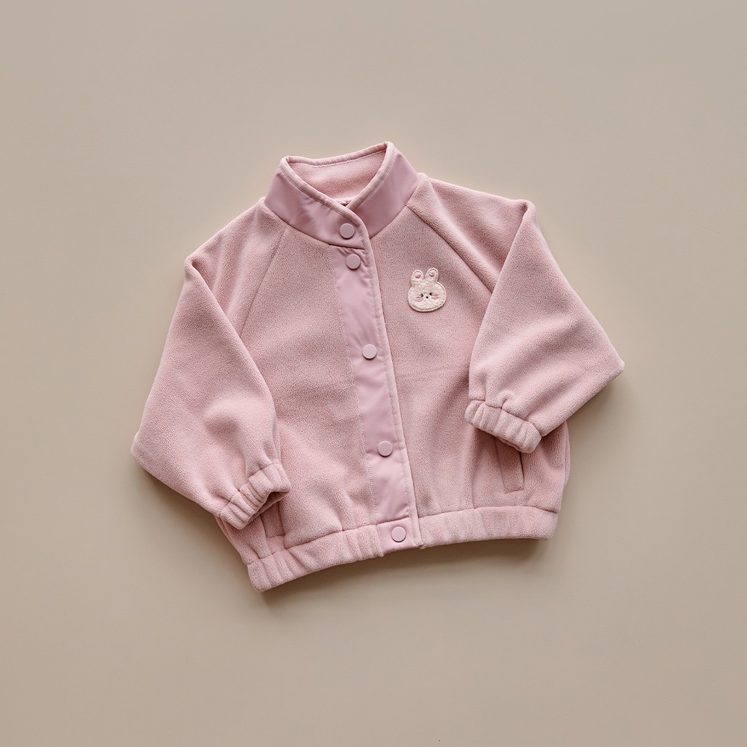 25F/W DTD奶甜軟萌系列🍭-搖粒絨半高領夾克