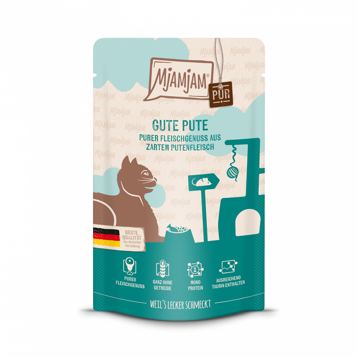 貓主食餐包-15號-100%開胃火雞肉 (125g)