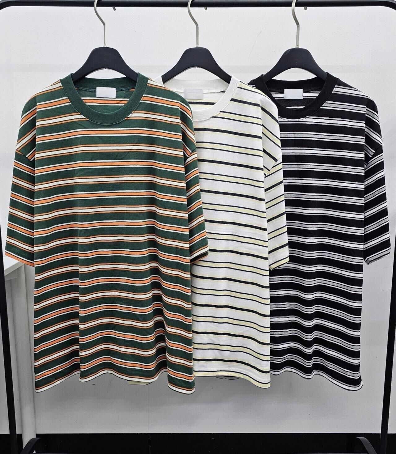 OverSize橫間短袖Tee T5758