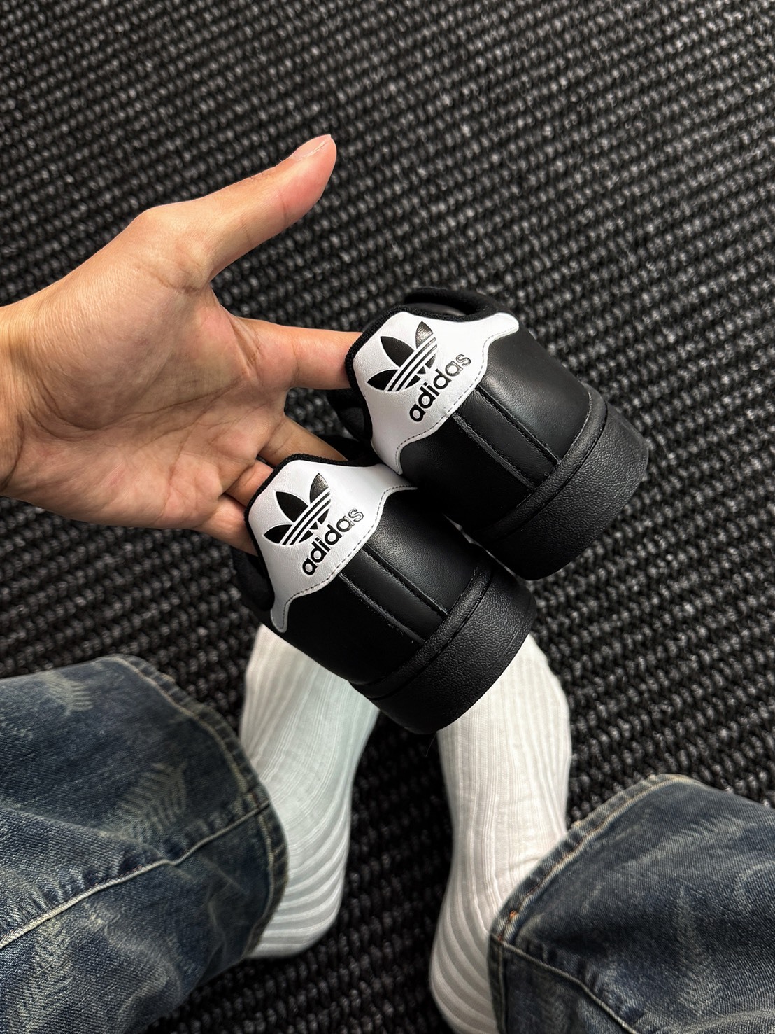 ADIDAS ORIGINALS SUPERSTAR 2 黑貝殼