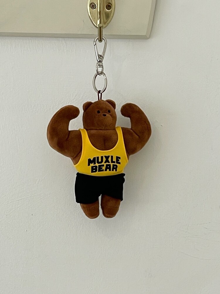 #韓國連線預購 Madonggom 馬東熊 肌肉娃娃吊飾