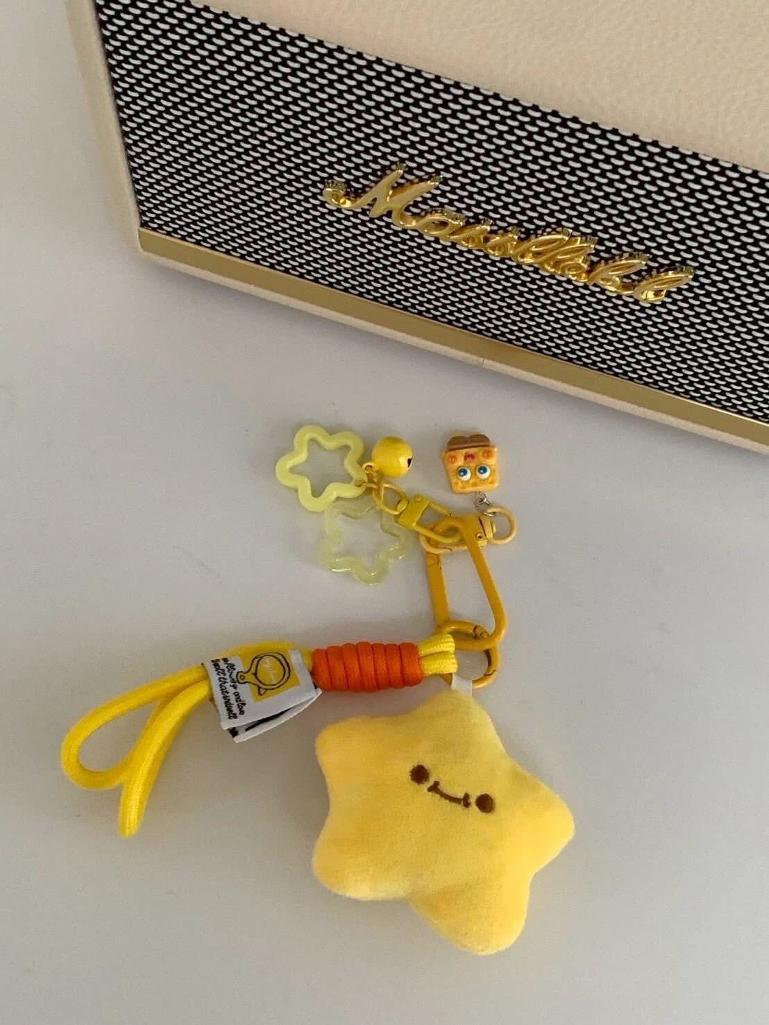 黃色幸運星星吊飾