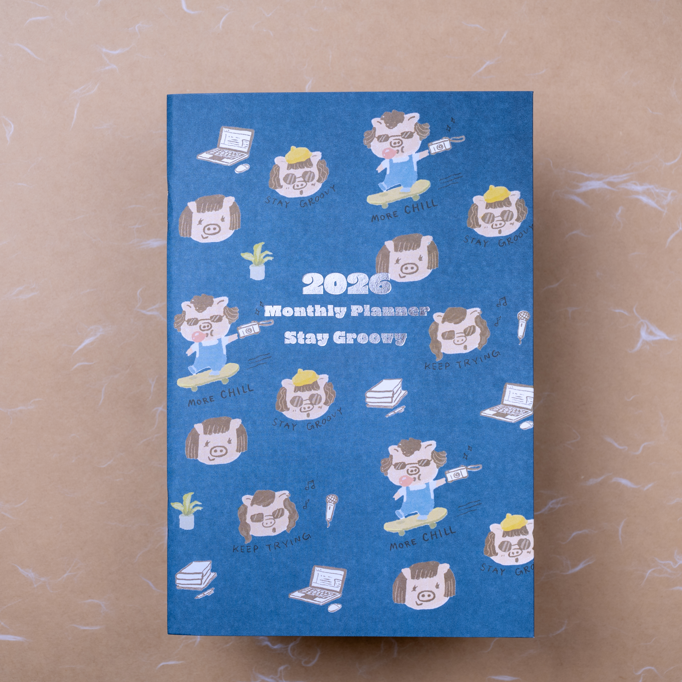 小鳳豬月曆手帳｜2026年月曆手帳 A Monthly Planner